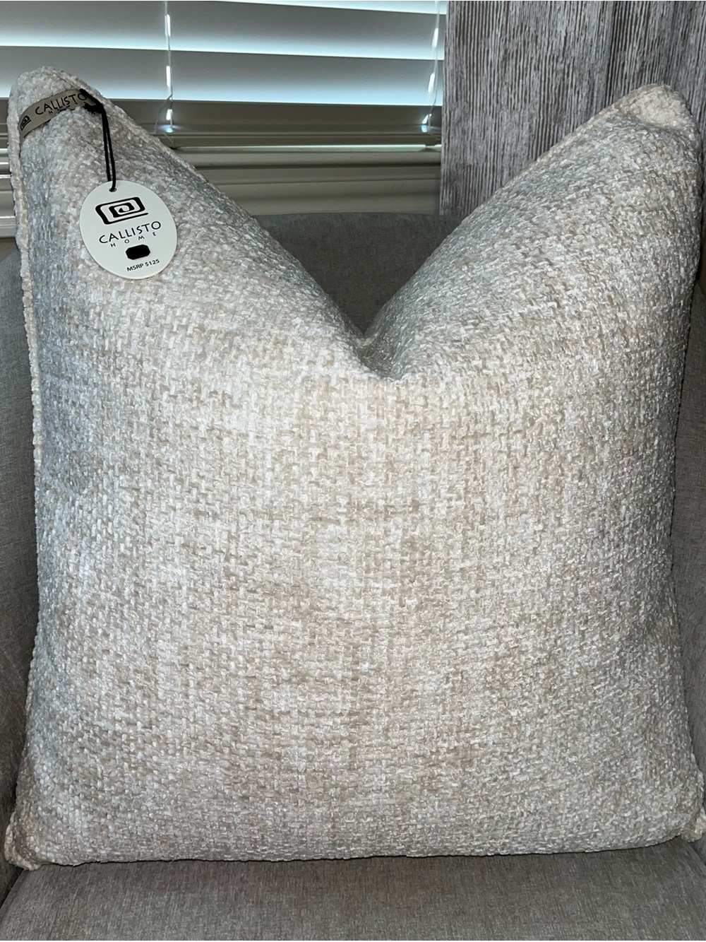 1-NWT CALLISTO HOME LUXURY VELVET DECORATIVE THROW PILLOW (T07263F11)